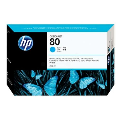 HP Tintenpatrone Cyan (C4846A / 80) (hohe Kapazität)