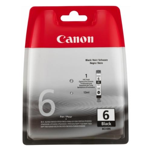Canon Tintenpatrone schwarz (4705A002 / BCI6BK)