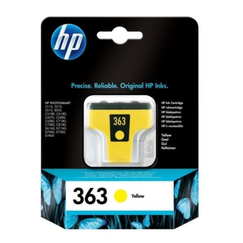 HP Tintenpatrone gelb (C8773EE / 363)