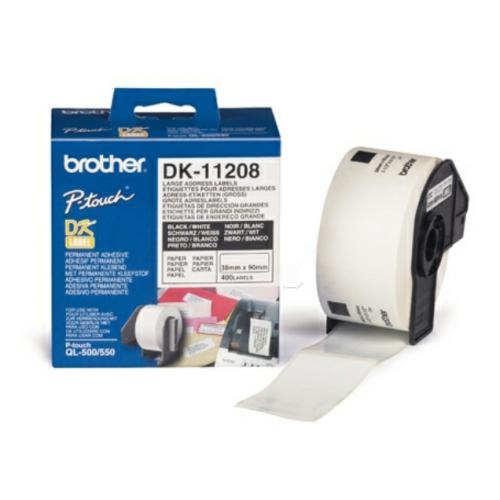 Brother Etiketten weiss (DK11208)