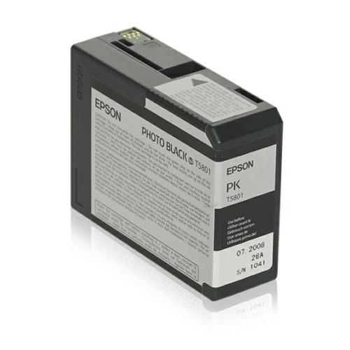 Epson Tintenpatrone schwarz foto (C13T580100 / T5801)
