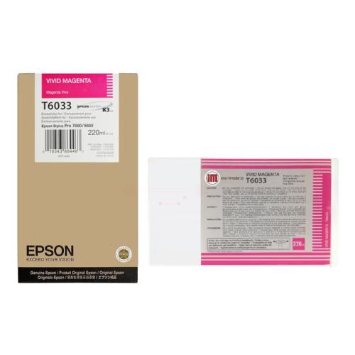 Epson Tintenpatrone magenta (C13T603300 / T6033)