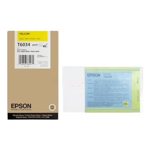 Epson Tintenpatrone gelb (C13T603400 / T6034)