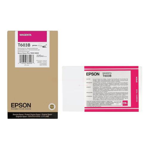 Epson Tintenpatrone magenta (C13T603B00 / T603B)