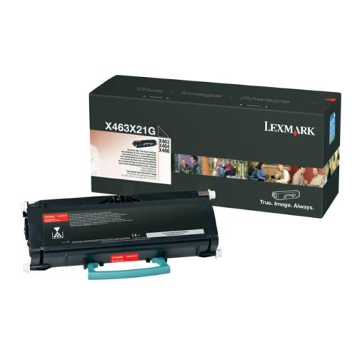 Lexmark Toner schwarz (X463X21G / 0X463X21G) (hohe Kapazität)