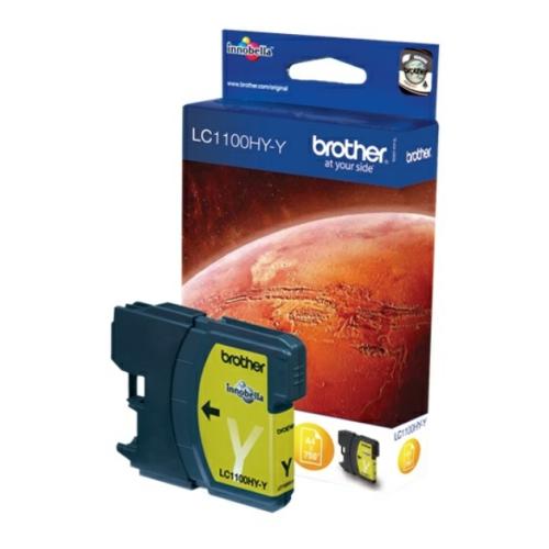 Brother Tintenpatrone gelb (LC1100HYY) (hohe Kapazität)