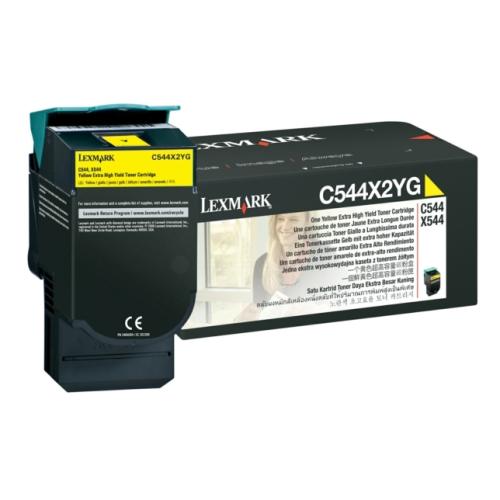 Lexmark Toner gelb (C544X2YG / 0C544X2YG)
