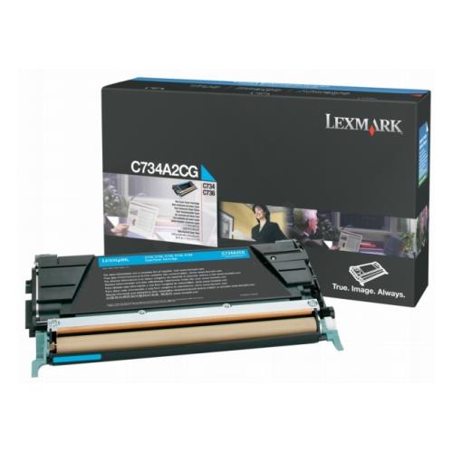 Lexmark Toner Cyan (C734A2CG / 0C734A2CG)