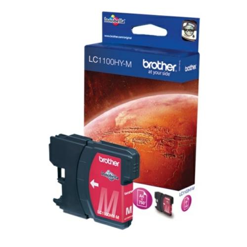 Brother Tintenpatrone magenta (LC1100HYM) (hohe Kapazität)
