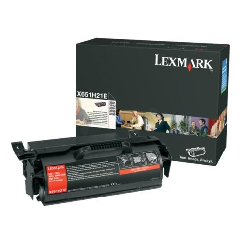 Lexmark Toner schwarz (X651H21E / 0X651H21E)