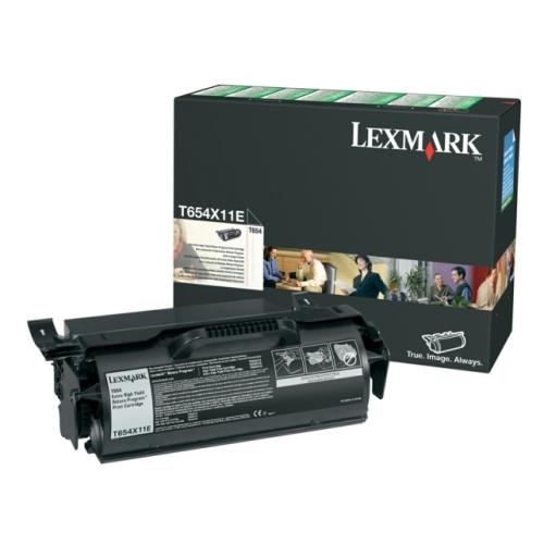 Lexmark Toner schwarz (T654X11E / 0T654X11E) (Return, hohe Kapazität)