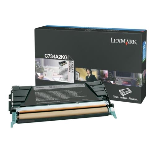 Lexmark Toner schwarz (C734A2KG / 0C734A2KG)