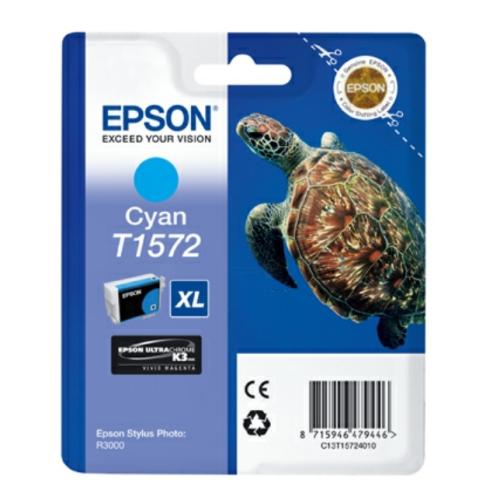 Epson Tintenpatrone Cyan (C13T15724010 / T1572)
