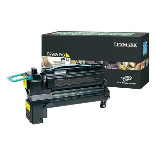 Lexmark Toner gelb (C792A1YG / 0C792A1YG) (Return)