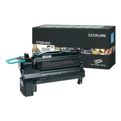 Lexmark Toner schwarz (C792A1KG / 0C792A1KG) (Return)