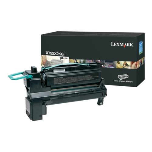 Lexmark Toner schwarz (X792X2KG / 0X792X2KG) (hohe Kapazität)