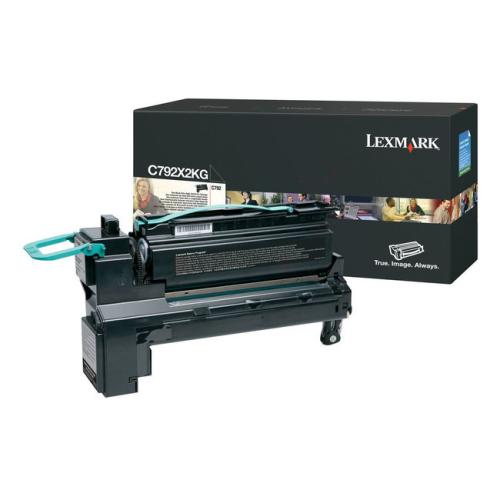 Lexmark Toner schwarz (C792X2KG / 0C792X2KG) (hohe Kapazität)