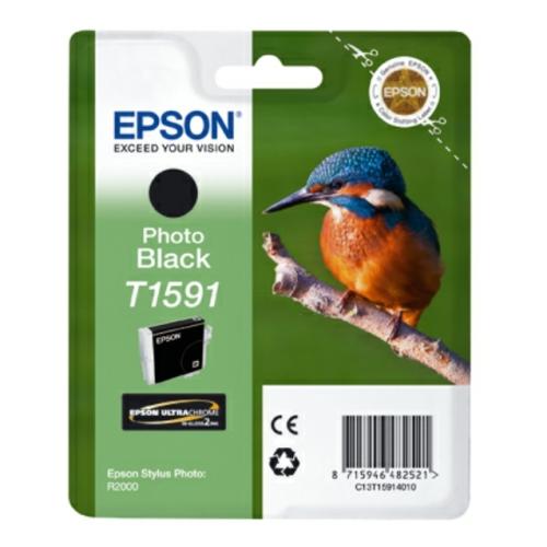 Epson Tintenpatrone schwarz foto (C13T15914010 / T1591)