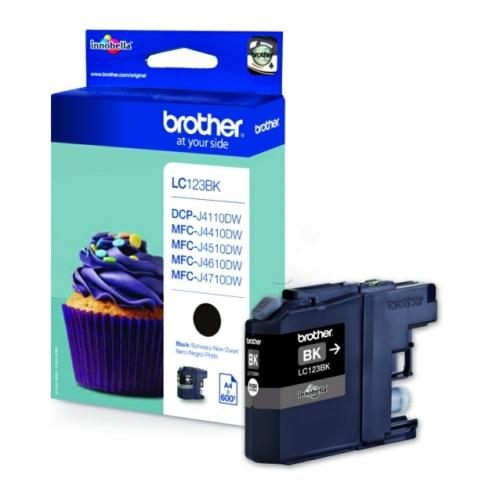 Brother Tintenpatrone schwarz (LC123BK)