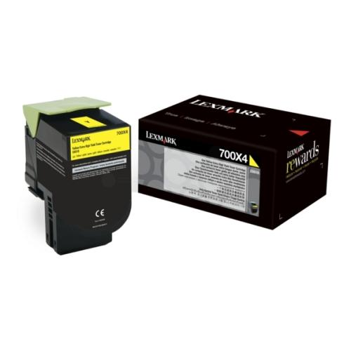 Lexmark Toner schwarz (70C0X10 / 700X1)