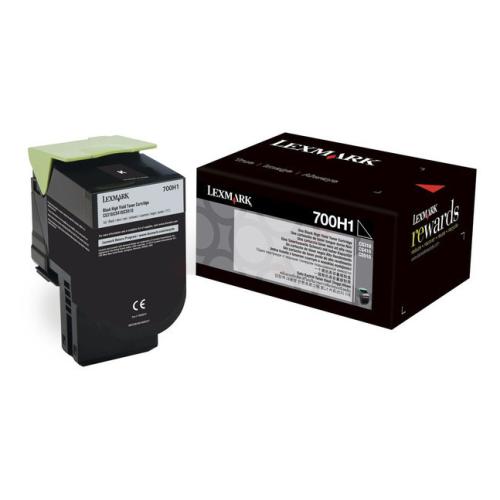 Lexmark Toner schwarz (70C0H10 / 700H1)