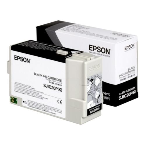 Epson Tintenpatrone schwarz (C33S020490 / SJIC20P(K))