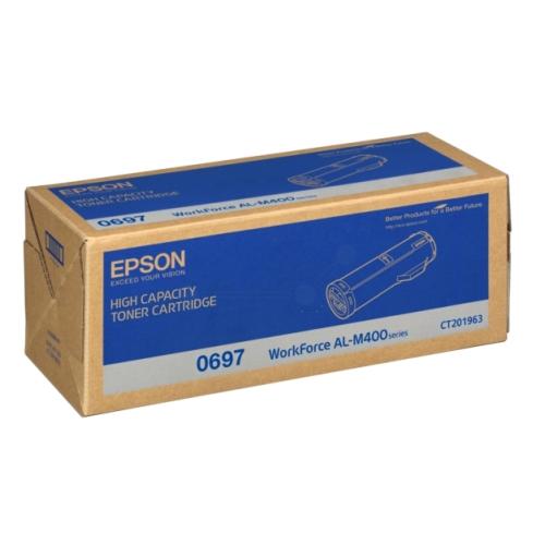 Epson Toner schwarz (C13S050697 / 0697) (hohe Kapazität)