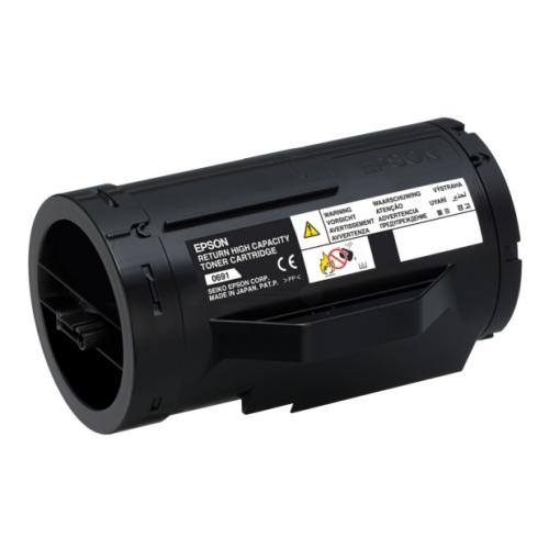 Epson Toner schwarz (C13S050691 / 0691) (Return, hohe Kapazität)
