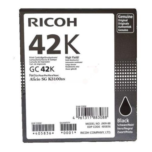 Ricoh Tintenpatrone schwarz (405836 / GC42K)