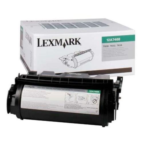Lexmark Toner schwarz (12A7632 / 012A7632) (Return)