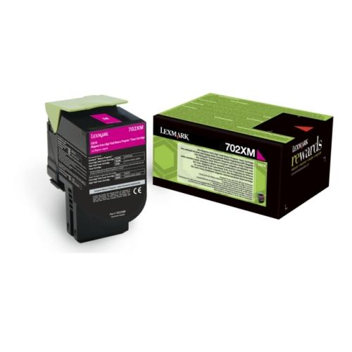 Lexmark Toner magenta (70C2XM0 / 702XM) (Return, hohe Kapazität)