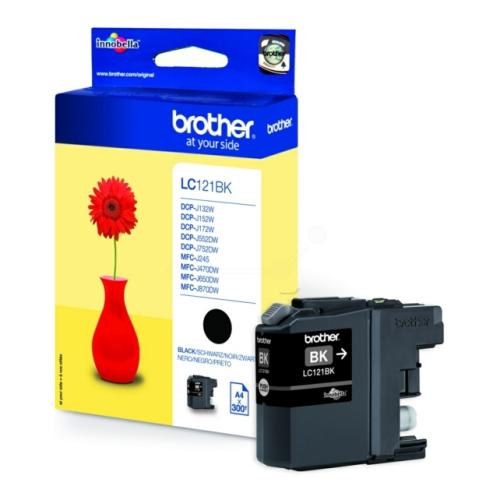 Brother Tintenpatrone schwarz (LC121BK)
