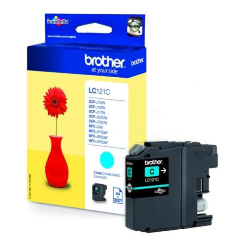 Brother Tintenpatrone Cyan (LC121C)