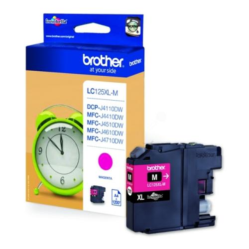 Brother Tintenpatrone magenta (LC125XLM)
