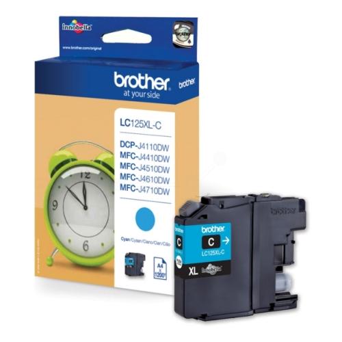 Brother Tintenpatrone Cyan (LC125XLC)