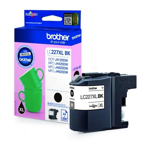 Brother Tintenpatrone schwarz (LC227XLBK)