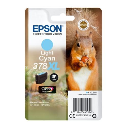 Epson Tintenpatrone Cyan-Foto (C13T37954010 / 378XL) (hohe Kapazität)
