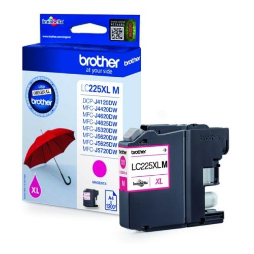 Brother Tintenpatrone magenta (LC225XLM)