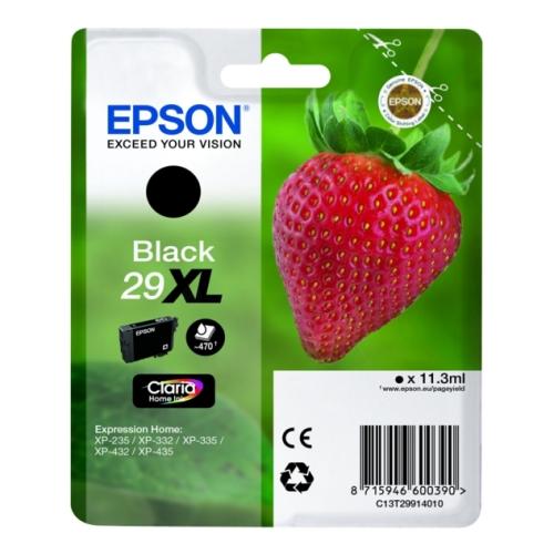 Epson Tintenpatrone schwarz (C13T29914012 / 29XL) (hohe Kapazität)