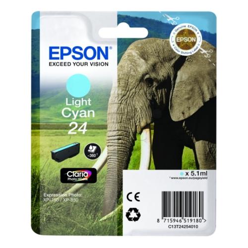 Epson Tintenpatrone Cyan-Foto (C13T24254012 / 24)
