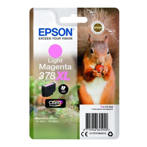 Epson Tintenpatrone magenta foto (C13T37964010 / 378XL) (hohe Kapazität)