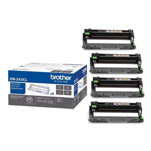 Brother Trommel schwarz / Cyan / magenta / gelb (DR243CL) (Value Pack)