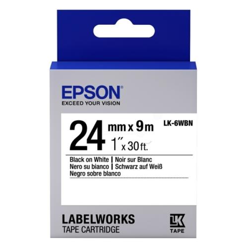 Epson Farbband schwarz / weiss (C53S656006 / LK6WBN)