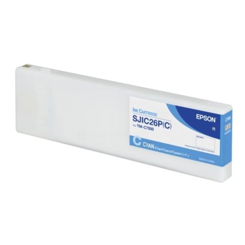 Epson Tintenpatrone Cyan (C33S020619 / SJIC26PC)