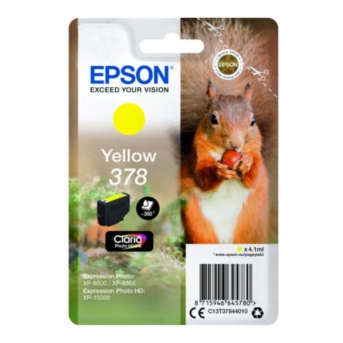 Epson Tintenpatrone gelb (C13T37844010 / 378)