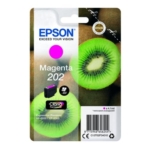 Epson Tintenpatrone magenta (C13T02F34010 / 202)