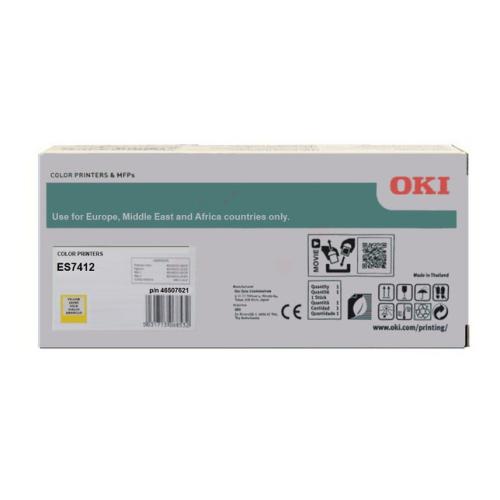 Oki Toner gelb (46507621)