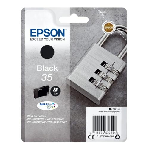 Epson Tintenpatrone schwarz (C13T35814010 / 35)