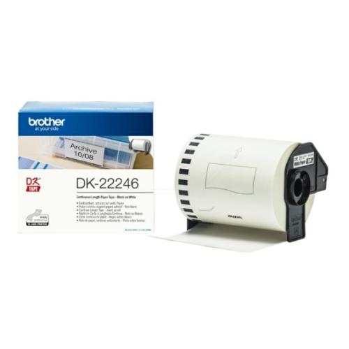 Brother Etiketten weiss (DK22246), 103mm
