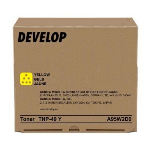 Develop Toner gelb (A95W2D0 / TNP49Y)